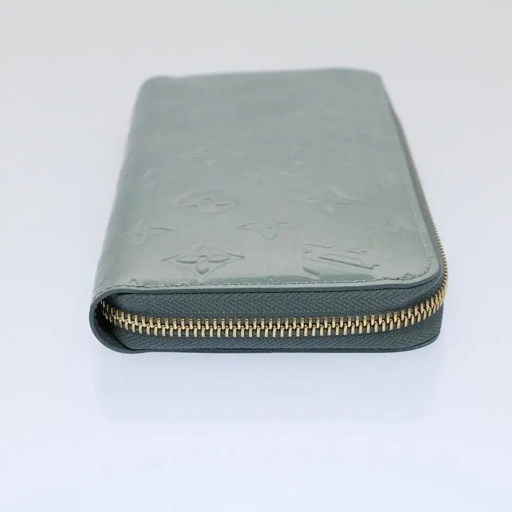 Louis Vuitton Monogram Vernis Zippy Wallet Long Jivre Beige